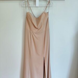 Amsale - GB192P - Fawn Bridesmaid Dress - 12